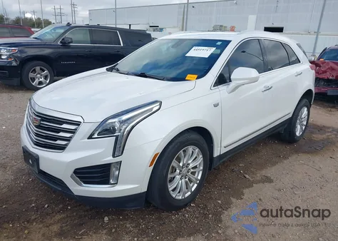 2017 Cadillac Xt5 Standard z USA, uszkodzony, nr VIN 1GYKNARS8HZ317238
